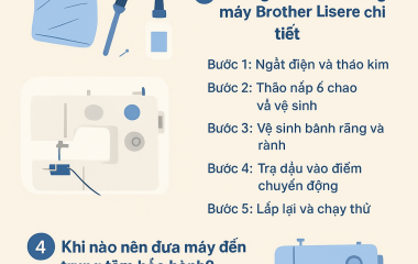Bao lâu nên bảo dưỡng máy may gia đình (Hướng dẫn chi tiết)