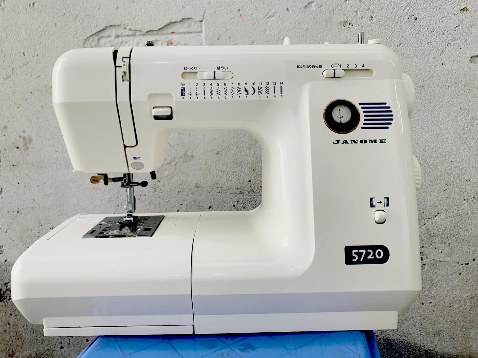 JANOME 電子ミシン 5720（電子ミシン コンピュータミシン セット