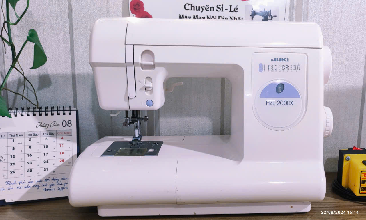 MÁY MAY NHẬT - MÁY MAY GIA ĐÌNH NHẬT JUKI HZL 200 / MAY MAY GIA