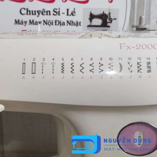 MÁY MAY NHẬT -MÁY MAY GIA ĐÌNH BROTHER FX2000
