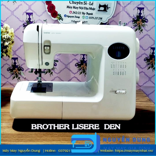 MÁY MAY NHẬT MÁY MAY BROTHER LISERE- ĐEN