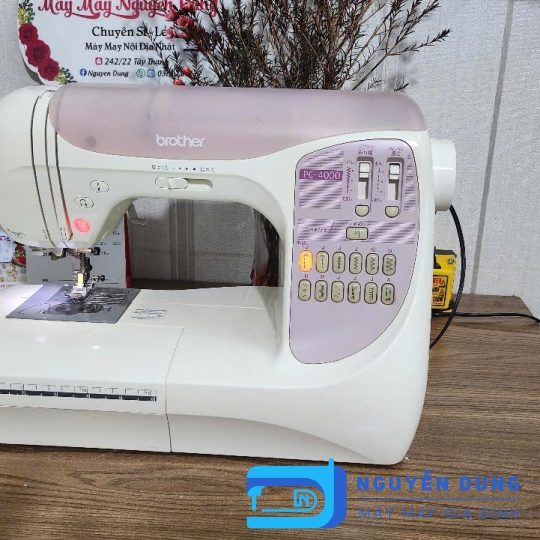 MÁY MAY GIA ĐÌNH  NHẬT BẢN BROTHER PC 4000