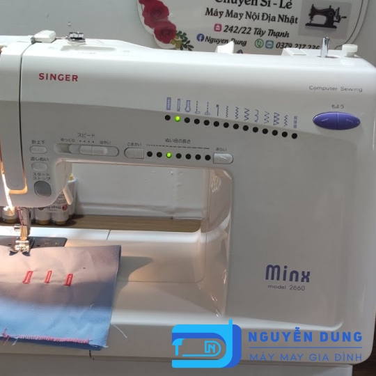 MÁY MAY NHẬT MÁY MAY GIA ĐÌNH SINGER MINX 2660 