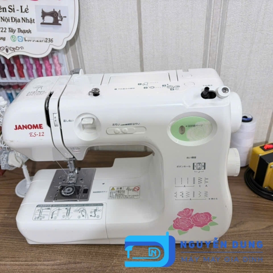 MÁY MAY NHẬT -MÁY MAY GIA ĐÌNH  JANOME ES12