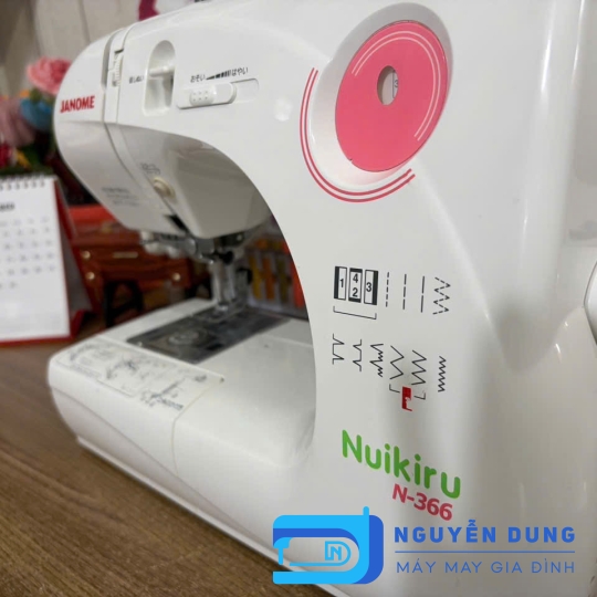 MÁY MAY NHẬT -MÁY MAY GIA ĐÌNH  JANOME N366