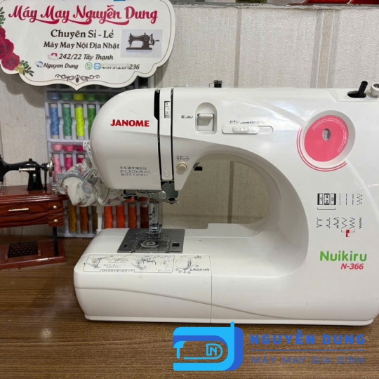MÁY MAY NHẬT -MÁY MAY GIA ĐÌNH  JANOME N366