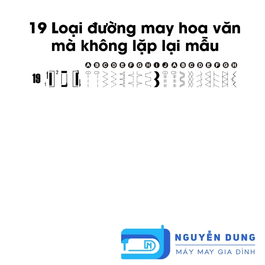 Máy may NCC Gia Đình K35H