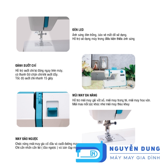 MÁY MAY NHẬT - Máy may Riccar K30K