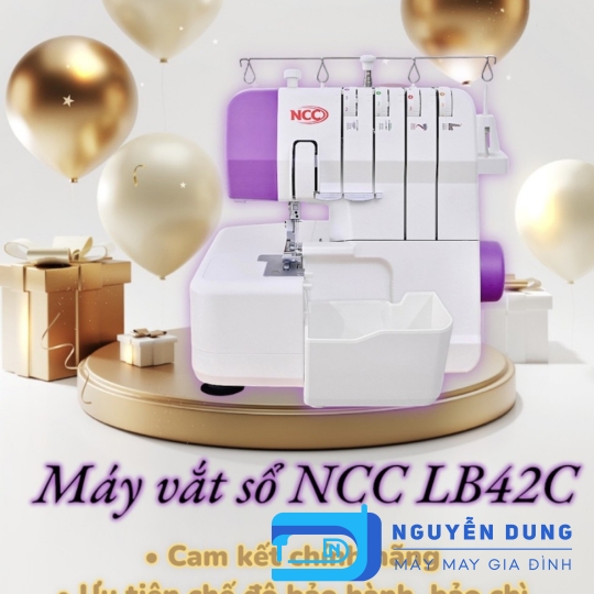 Máy vắt sổ gia đình NCC LB42C