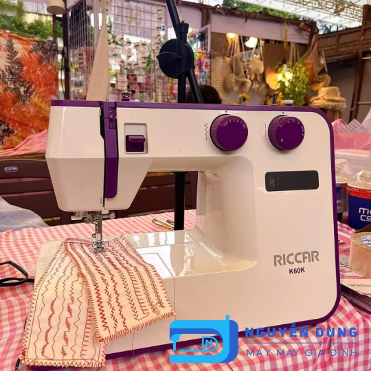 MÁY MAY NHẬT - MÁY MAY GIA ĐÌNH RICCAR K60K