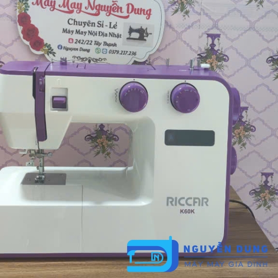 MÁY MAY NHẬT - MÁY MAY GIA ĐÌNH RICCAR K60K
