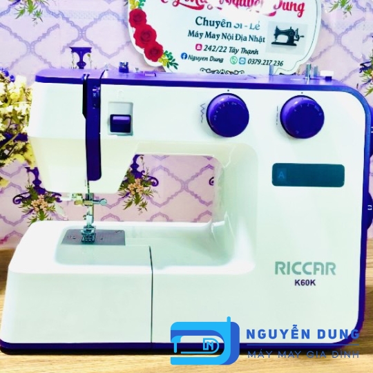 MÁY MAY NHẬT - MÁY MAY GIA ĐÌNH RICCAR K60K