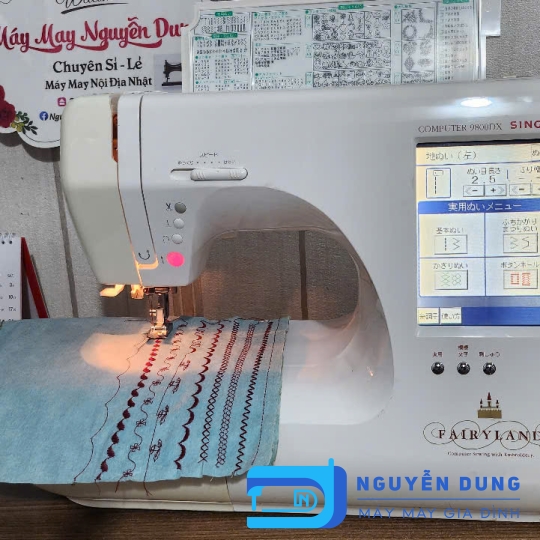 Máy may NHật - Máy may thêu gia đình Singer 9800DX