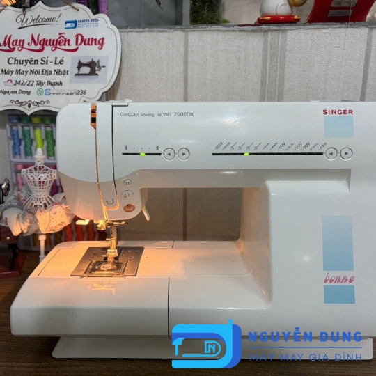 MÁY MAY NHẬT MÁY MAY GIA ĐÌNH SINGER Model 2600DX