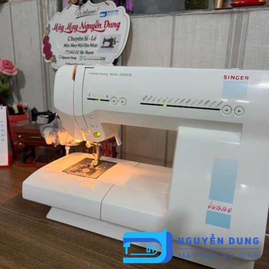 MÁY MAY NHẬT MÁY MAY GIA ĐÌNH SINGER Model 2600DX